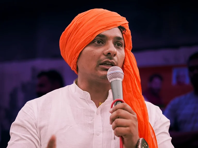 Captain Yogesh Bairagi, BJP's candidate from the Julana seat of Haryana for the upcoming assembly elections - X/@CaptYogesh320